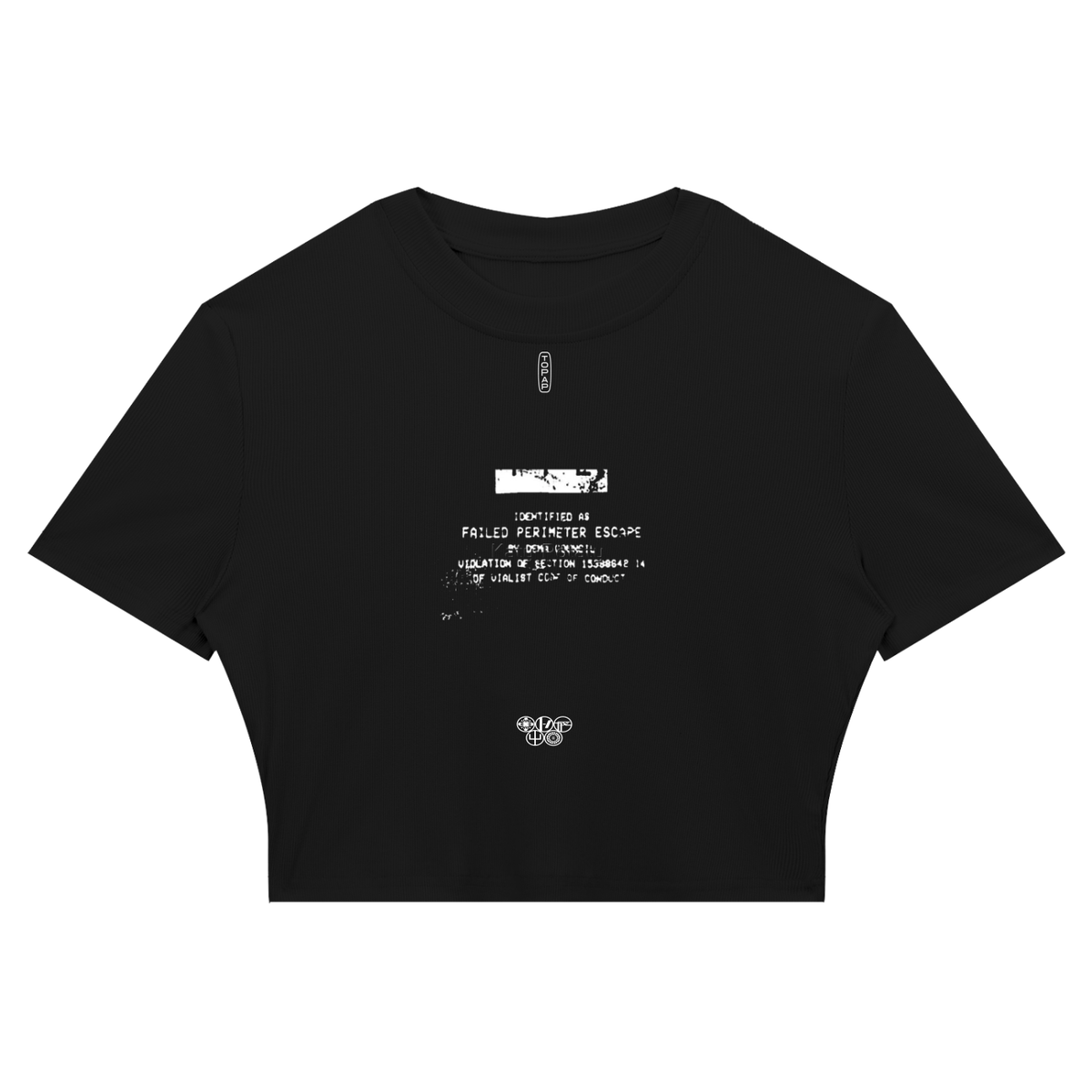 Failed Perimeter Escape Crop Top