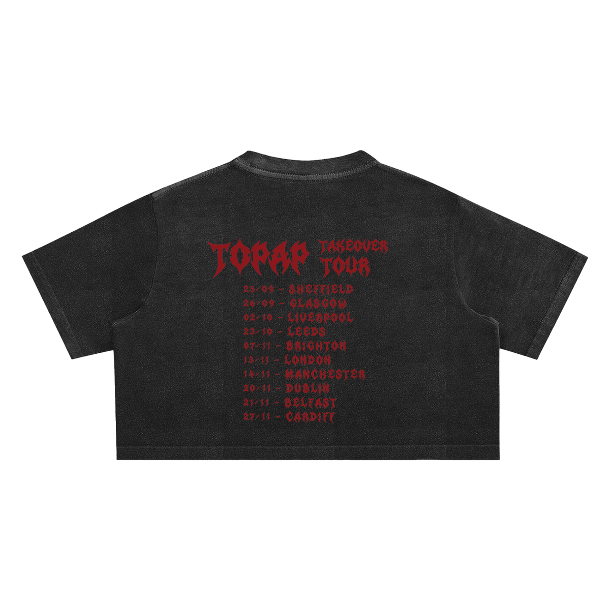 TOPAP Washed Crop Top