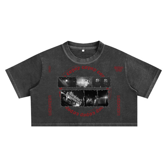 TOPAP Washed Crop Top